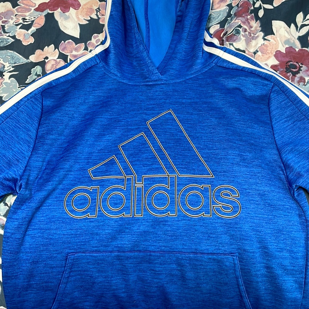 Royal blue Adidas sweatshirt